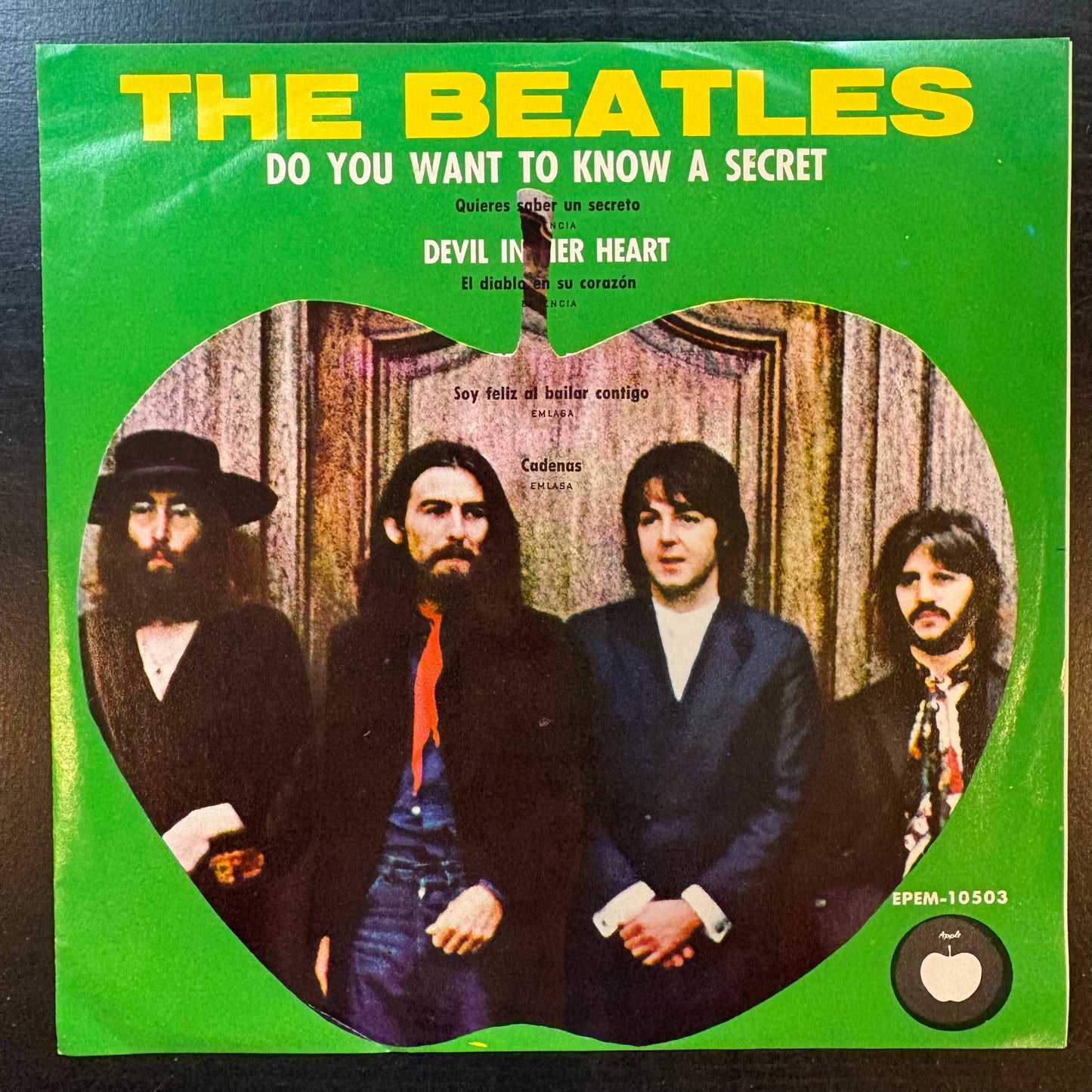 Beatles, "Do You Want to Know a Secret" (7" EP) (Mexico) [VG Used]