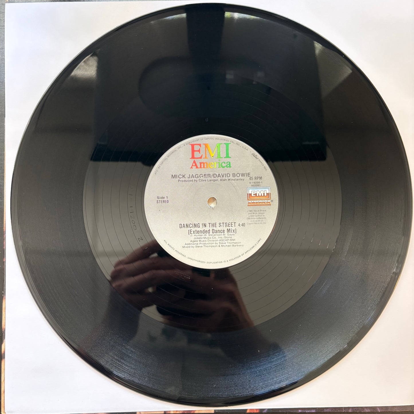 David Bowie & Mick Jagger, "Dancing in the Street" (12") [EX Used]