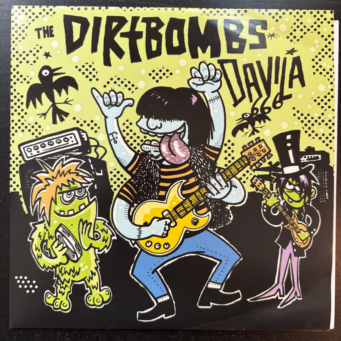 Dirtbombs / Davila 666, "Split" (7") (Promo) [VG+ Used]