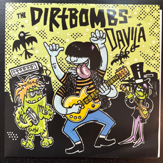 Dirtbombs / Davila 666, "Split" (7") (Promo) [VG+ Used]