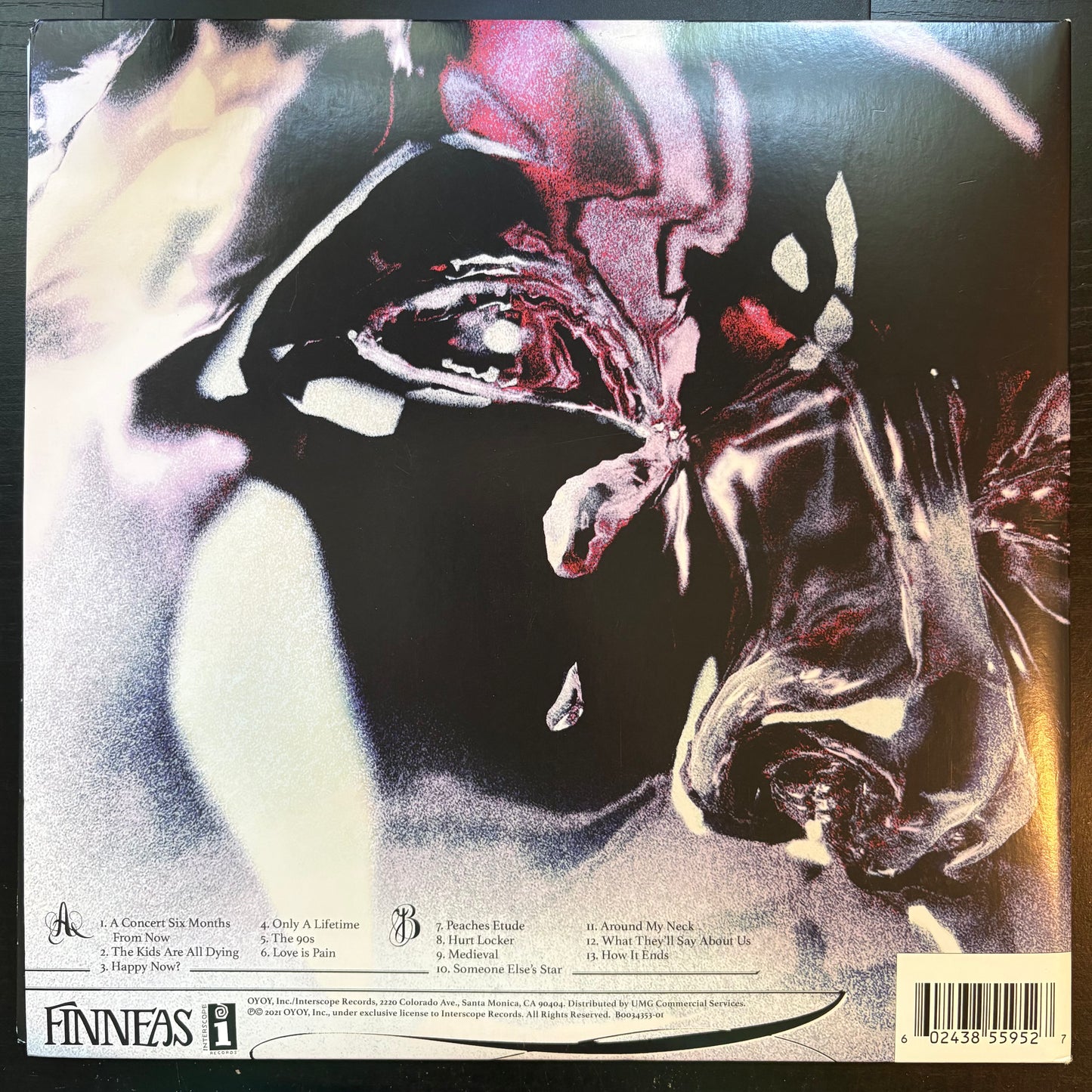 FINNEAS, "Optimist" (White Vinyl) [VG Used]