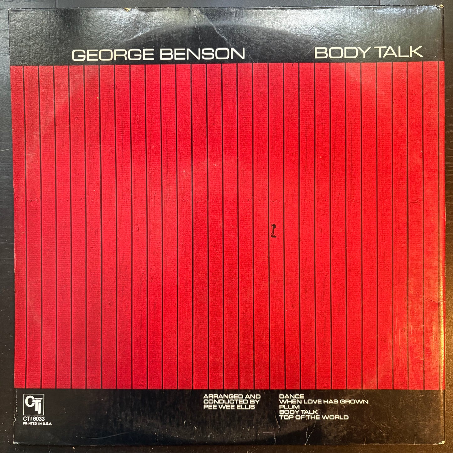 George Benson, "Body Talk" (LP) [VG+ Used]