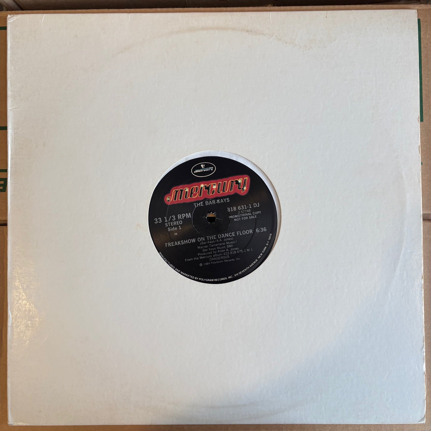 Bar-Kays, "Freakshow on the Dance Floor" (12") (Promo) [VG Used]