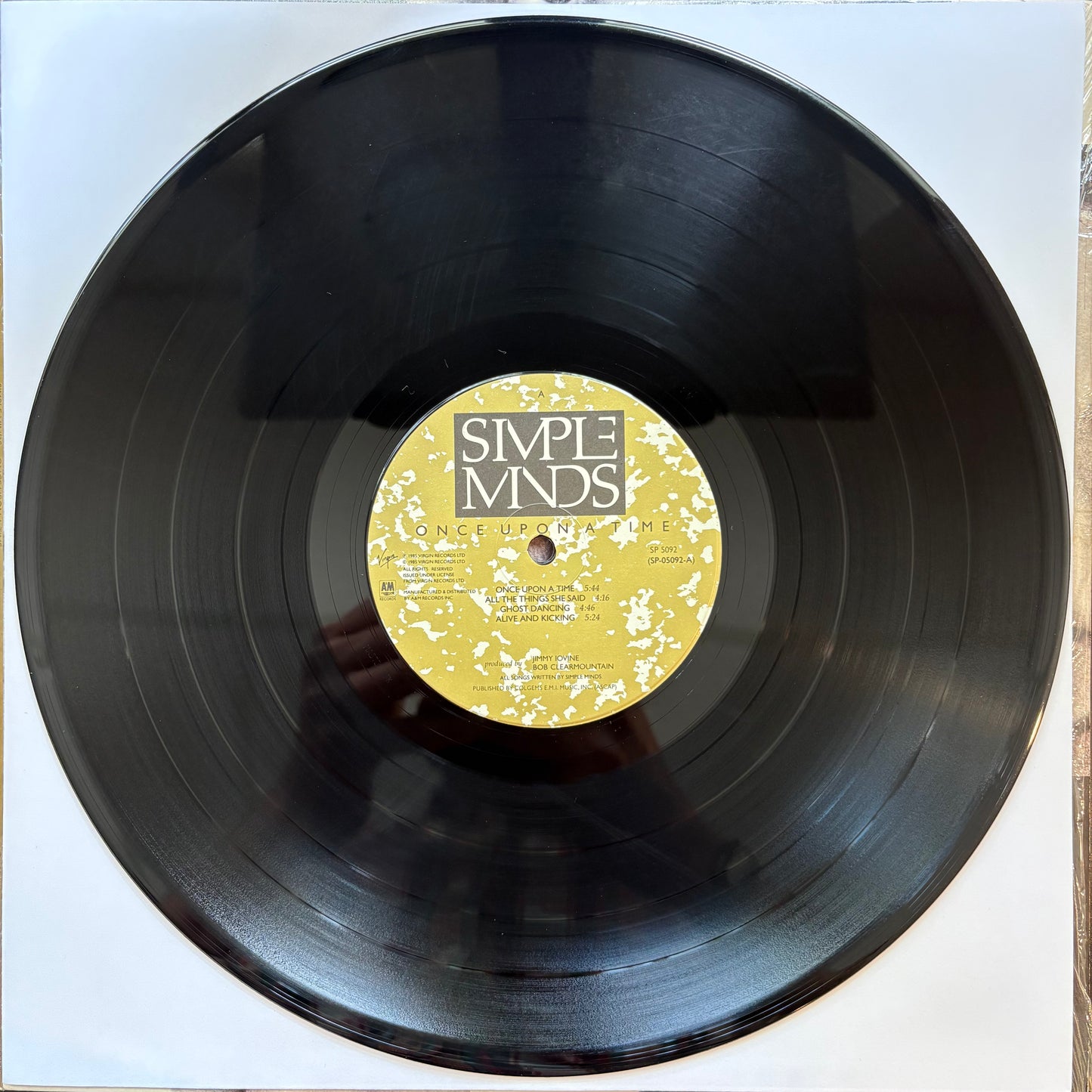 Simple Minds, "Once Upon a Time" [VG Used]