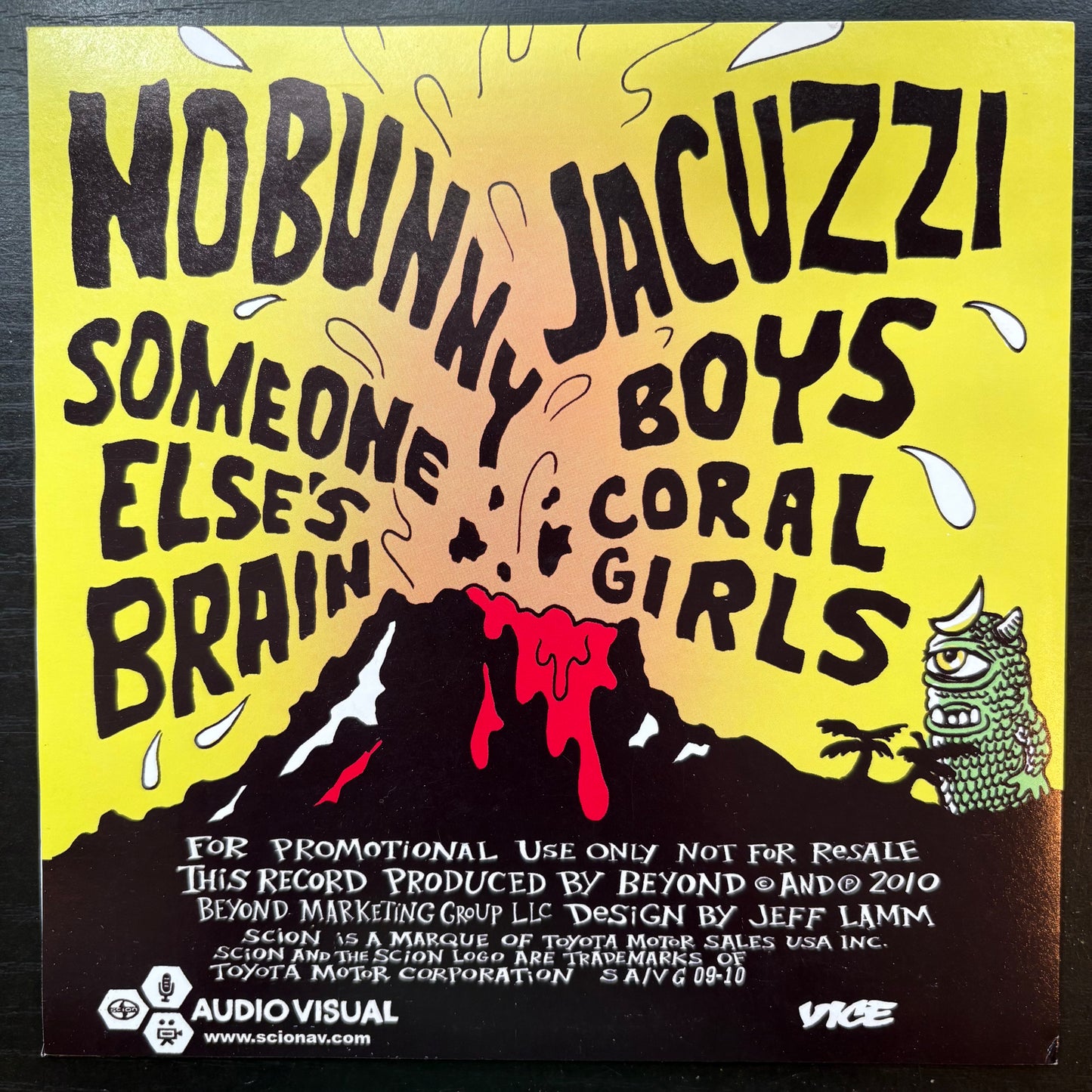 Nobunny / Jacuzzi Boys, "Split" (7") [VG Used]