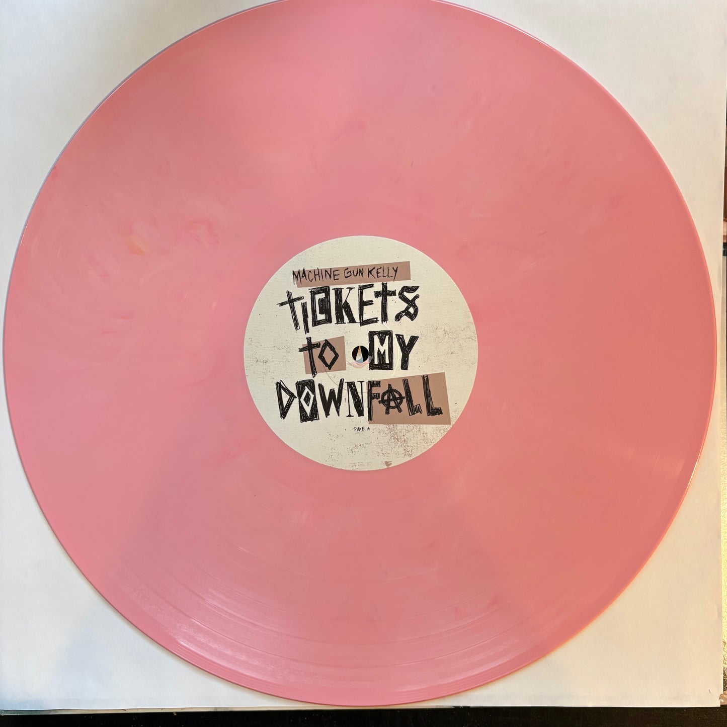 Machine Gun Kelly, "Tickets to My Downfall" (Pink Vinyl) [VG Used]