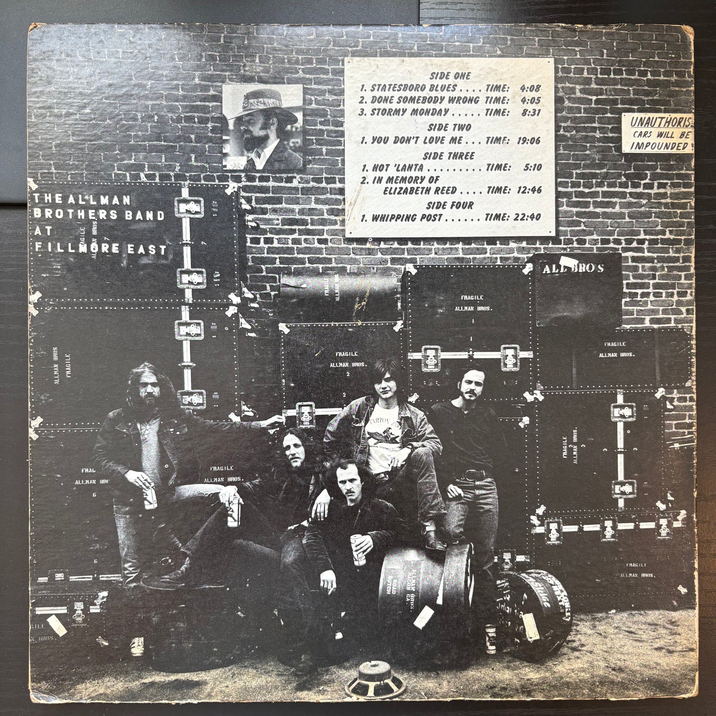 Allman Brothers Band, "The Allman Brothers Band at Fillmore East" [VG Used]