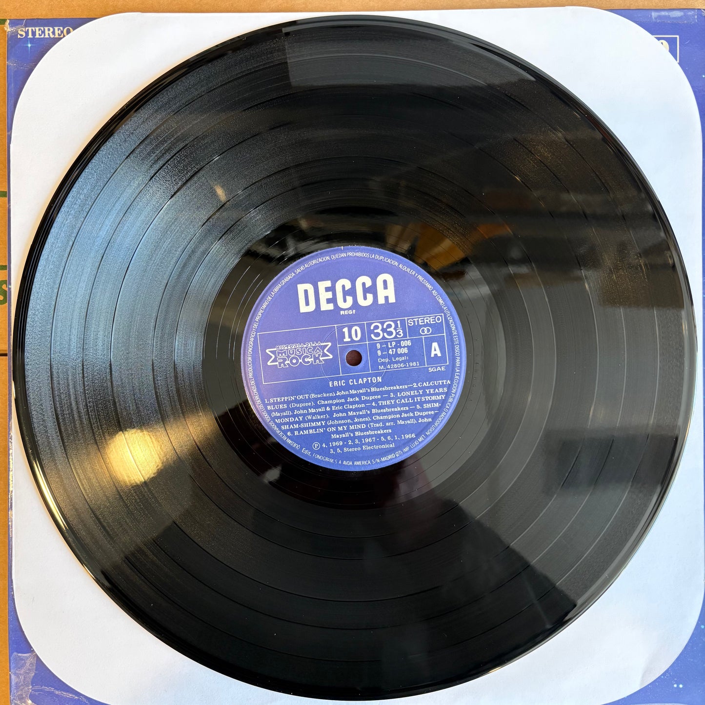 Eric Clapton, "Eric Clapton" [VG Used]