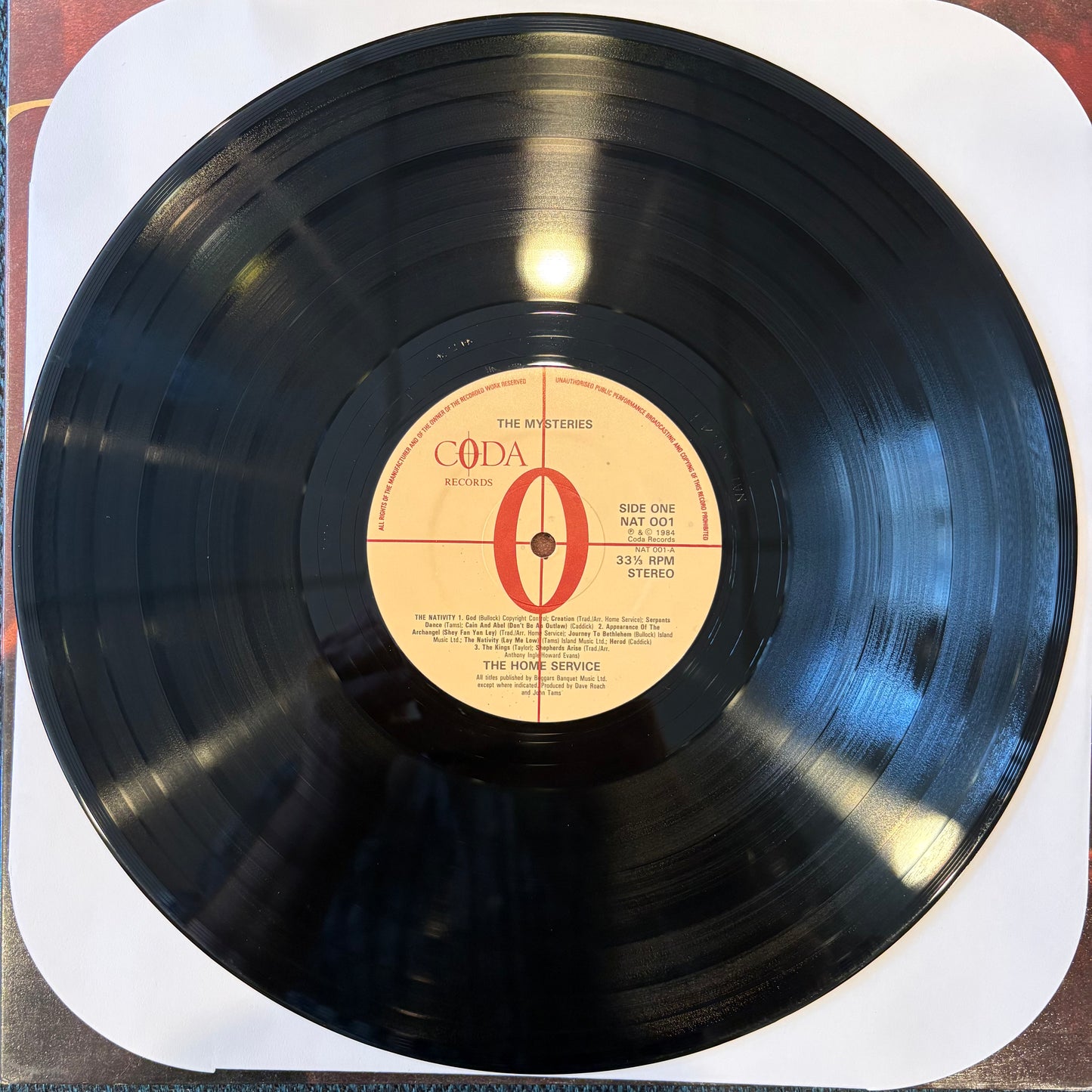 Home Service, "The Mysteries: Music from the National Theatre Production of The Nativity - The Passion - Doomsday" [VG Used]
