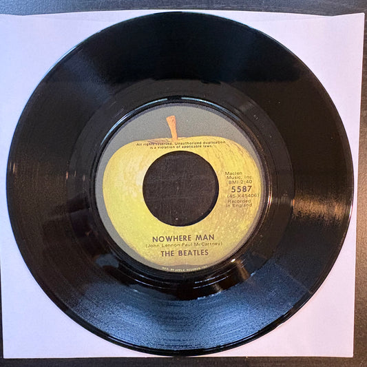 Beatles, "Nowhere Man" (7") [VG+ Used]