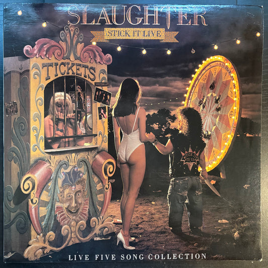 Slaughter, "Stick It Live" (EP) [VG+ Used]