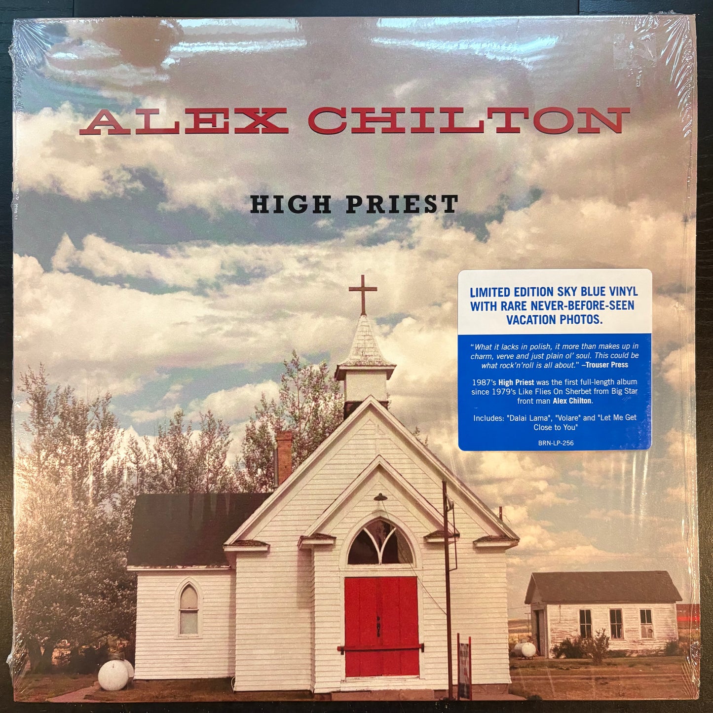 Alex Chilton, "High Priest" (Blue Vinyl) [VG+ Used]