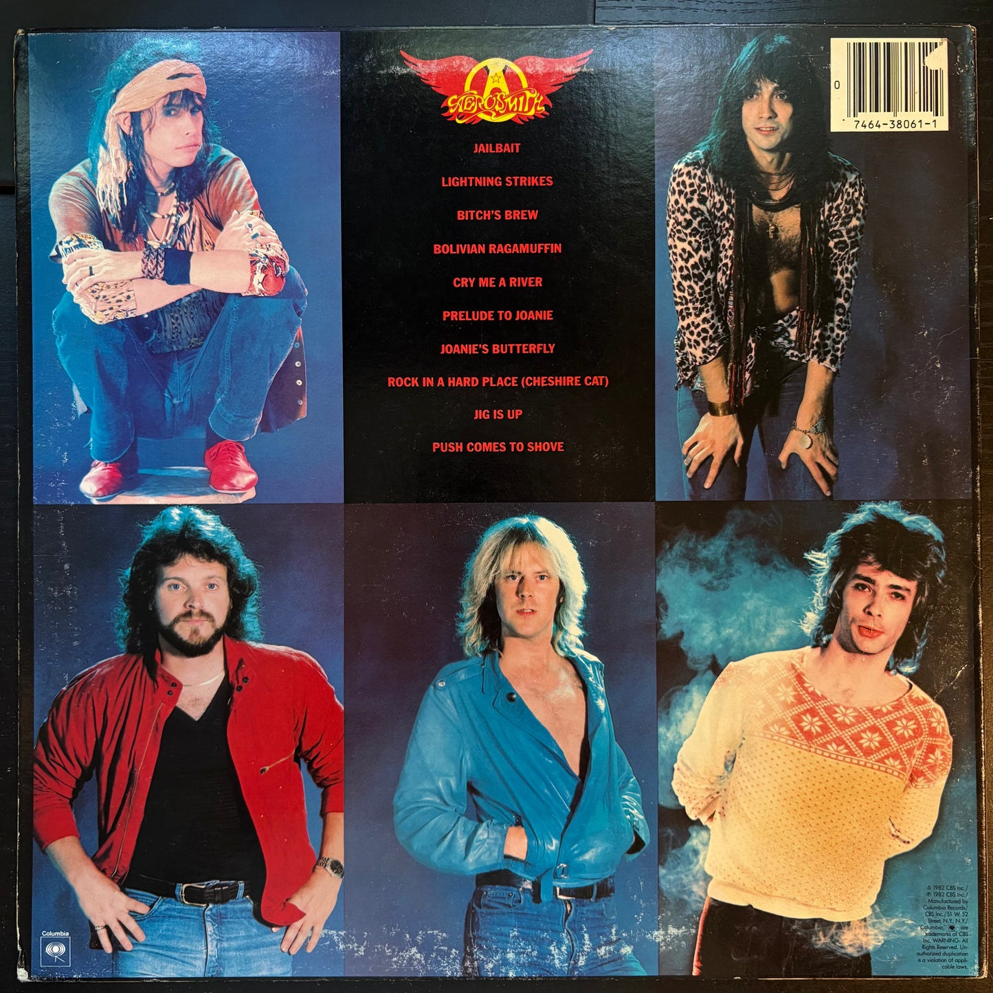 Aerosmith, "Rock in a Hard Place" (LP) [VG Used]