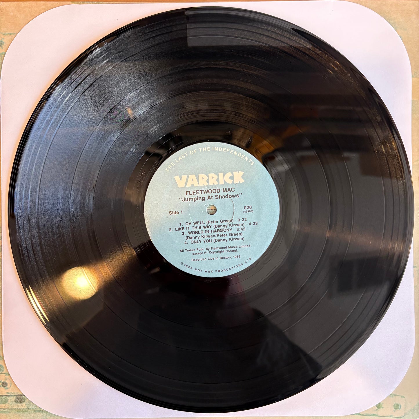 Fleetwood Mac, "Jumping at Shadows" [VG+ Used]