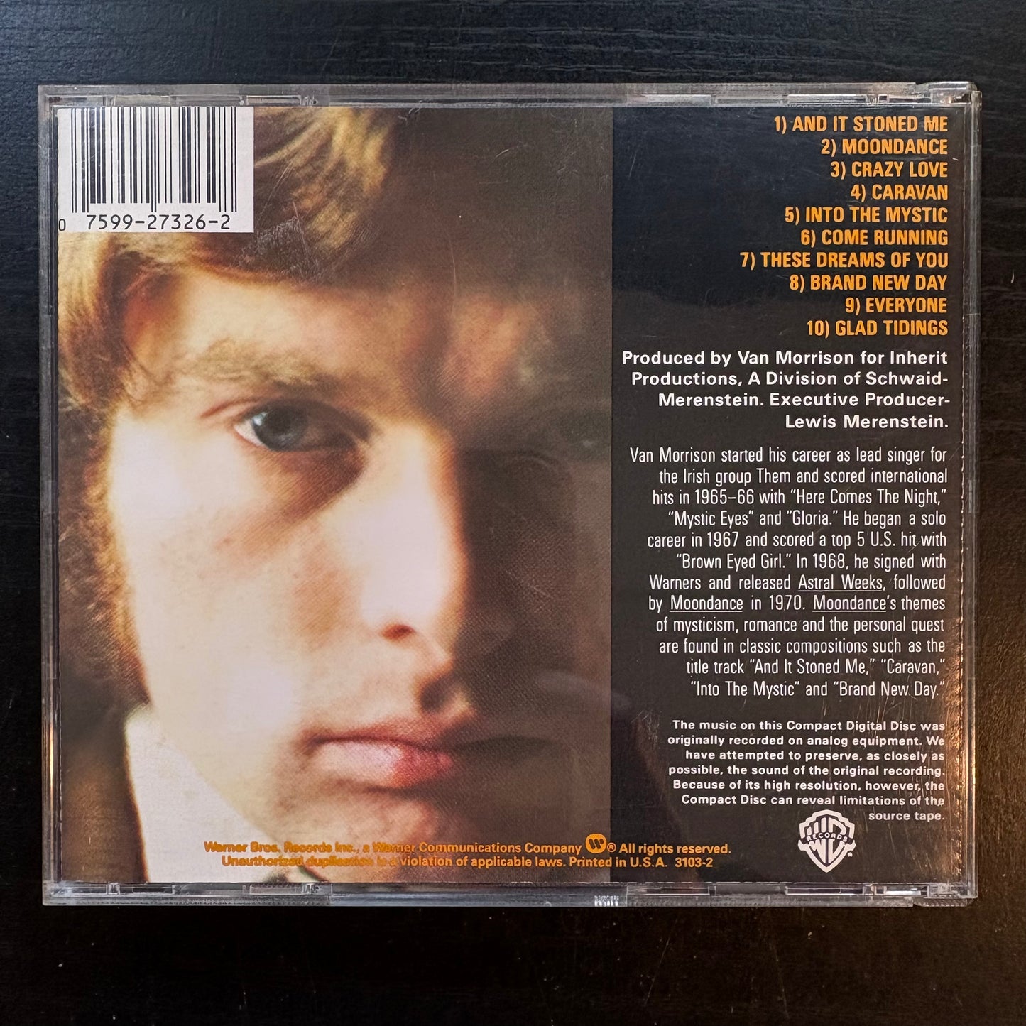 Van Morrison, "Moondance" [Used CD]