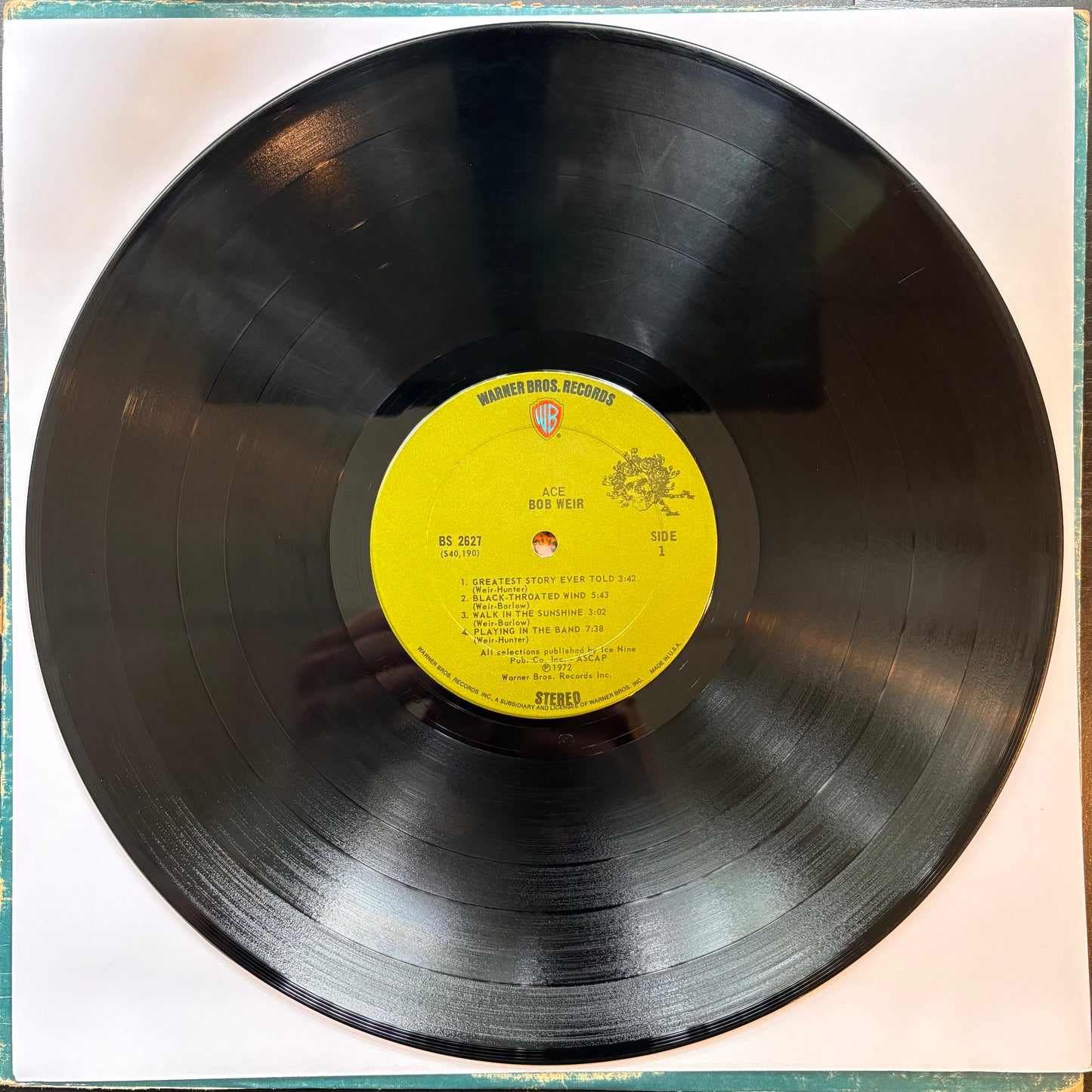 Bob Weir, "Ace" [VG Used LP]