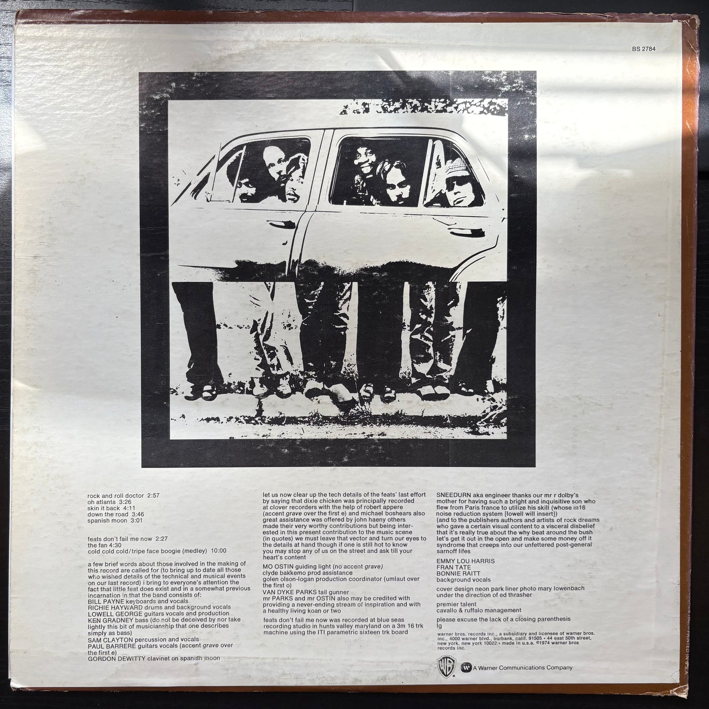 Little Feat, "Feats Don't Fail Me Now" [VG Used]