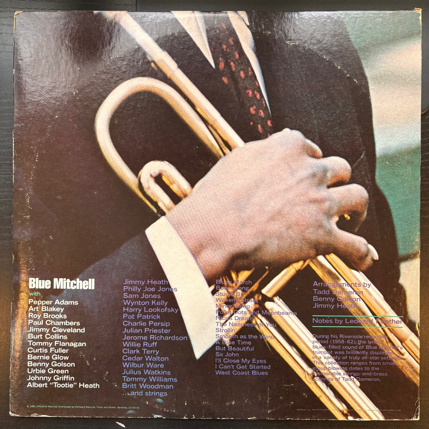 Blue Mitchell, "A Blue Time" [VG+ Used]