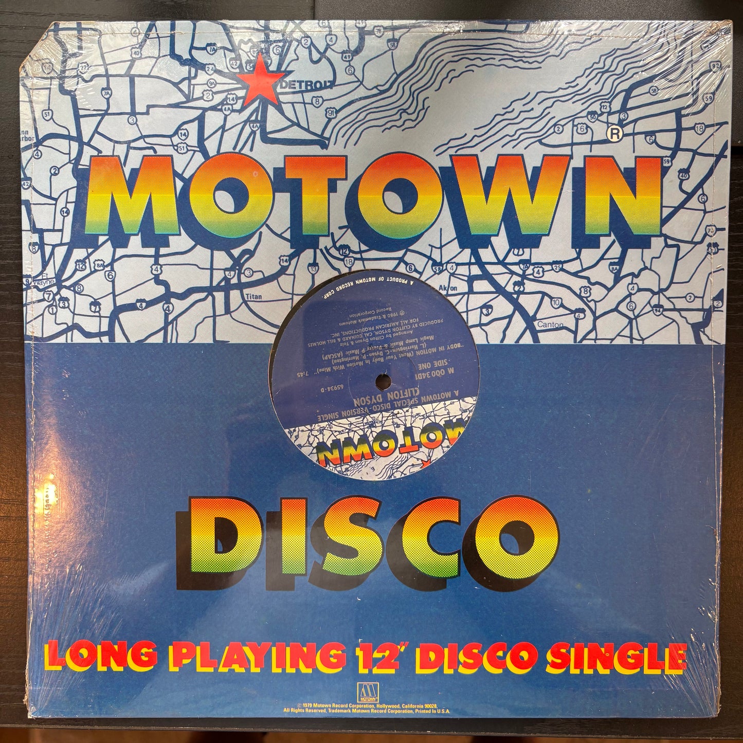 Clifton Dyson, "Body in Motion" (12" / Sealed) [Used]