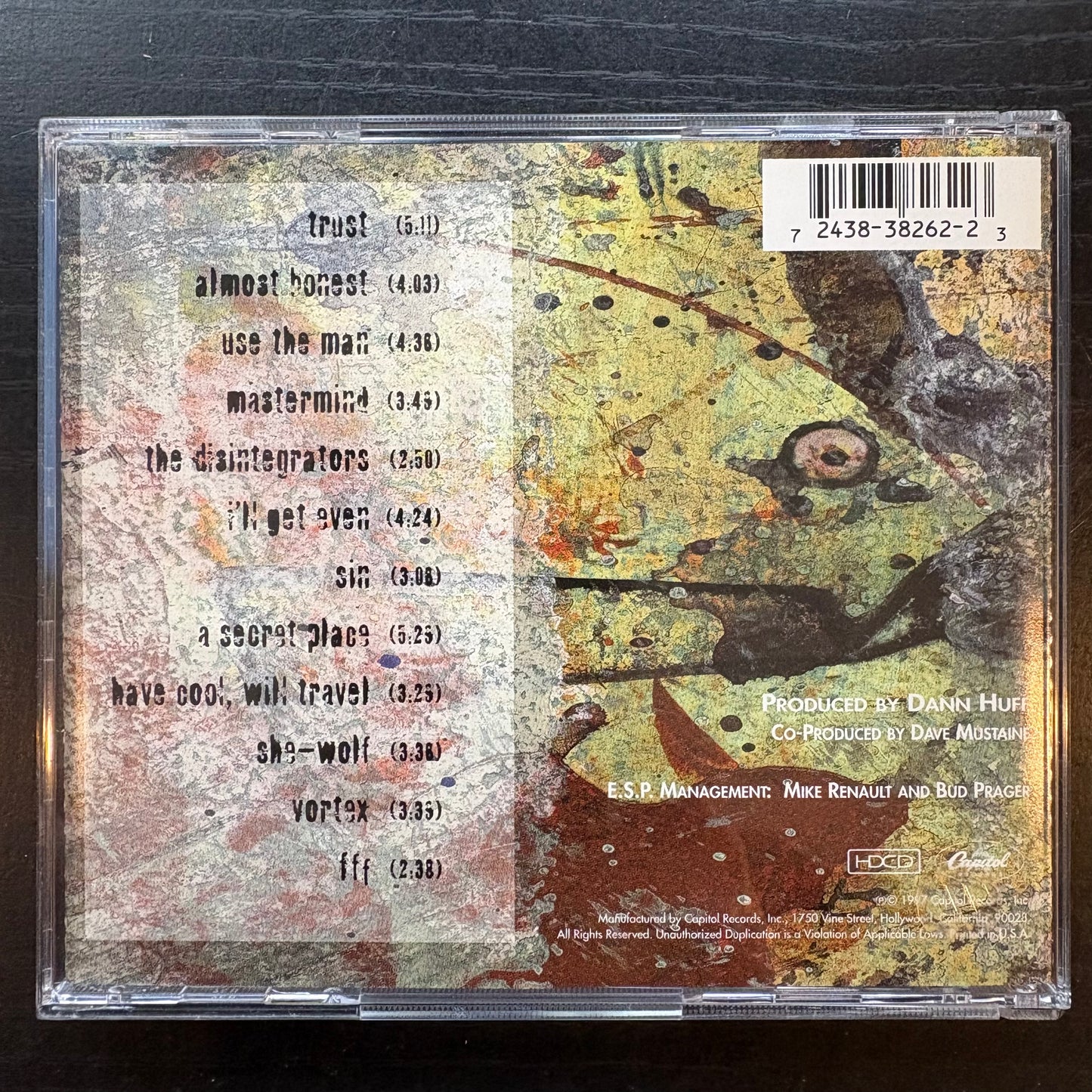 Megadeth, "Cryptic Writings" [Used CD]