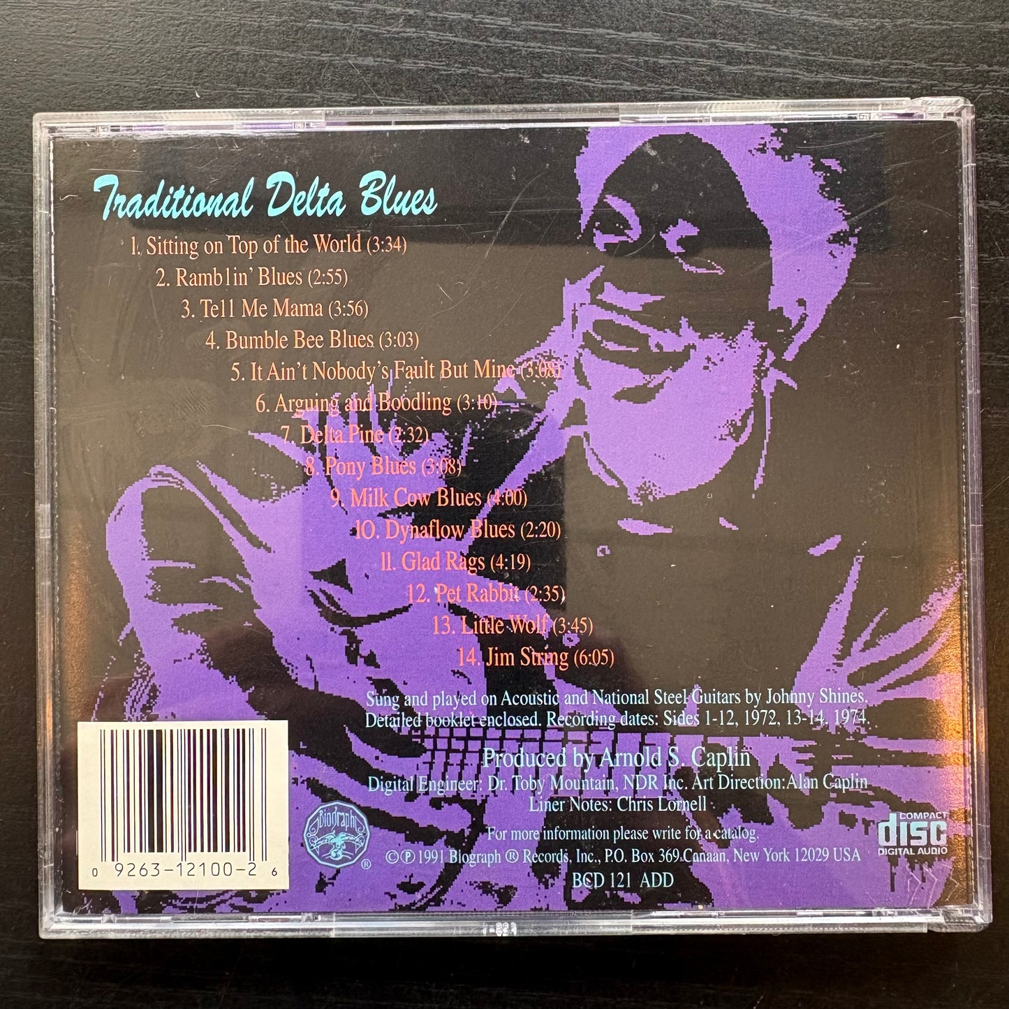 Johnny Shines, "Traditional Delta Blues" [Used CD]