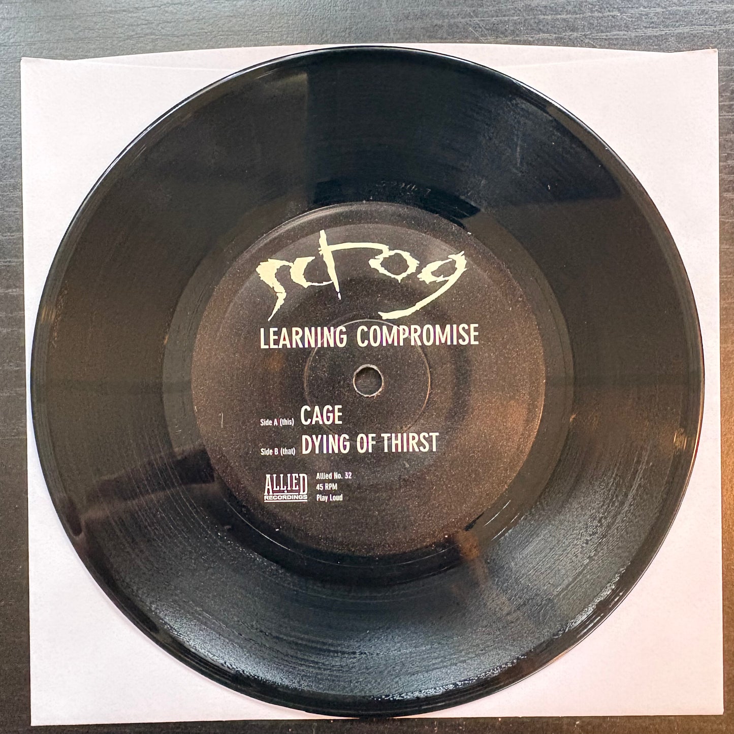 Scrog, "Learning Compromise" (7") [VG Used]