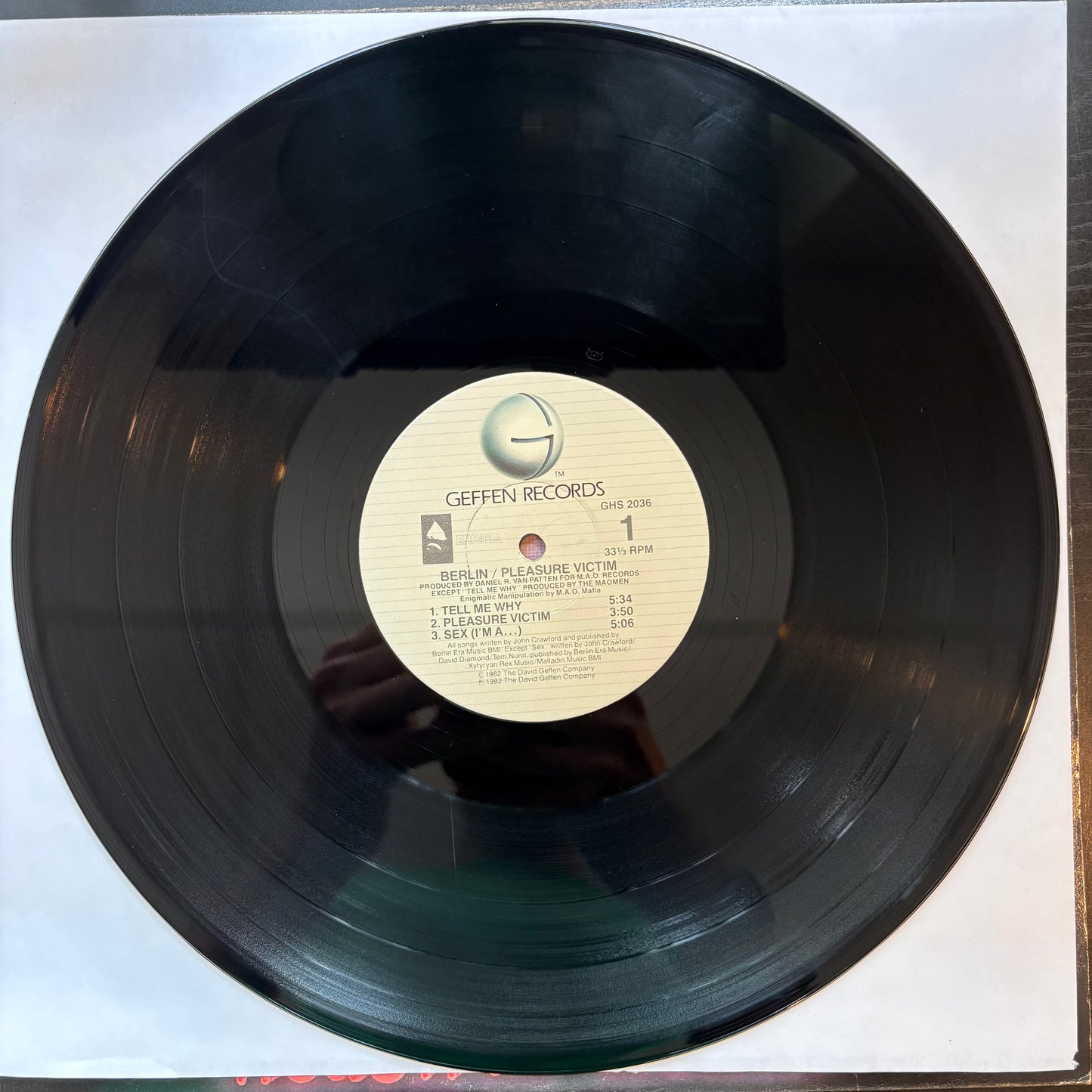 Berlin, "Pleasure Victim" [VG Used]