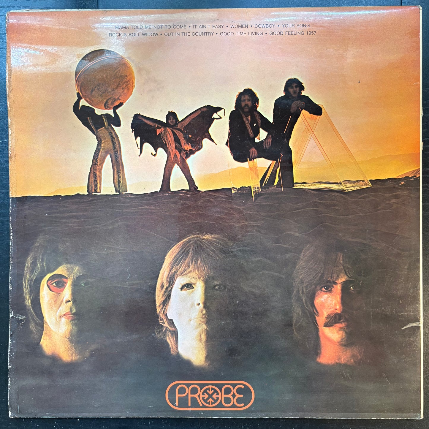 Three Dog Night, "It Ain't Easy" (LP) (U.K.) [VG Used]