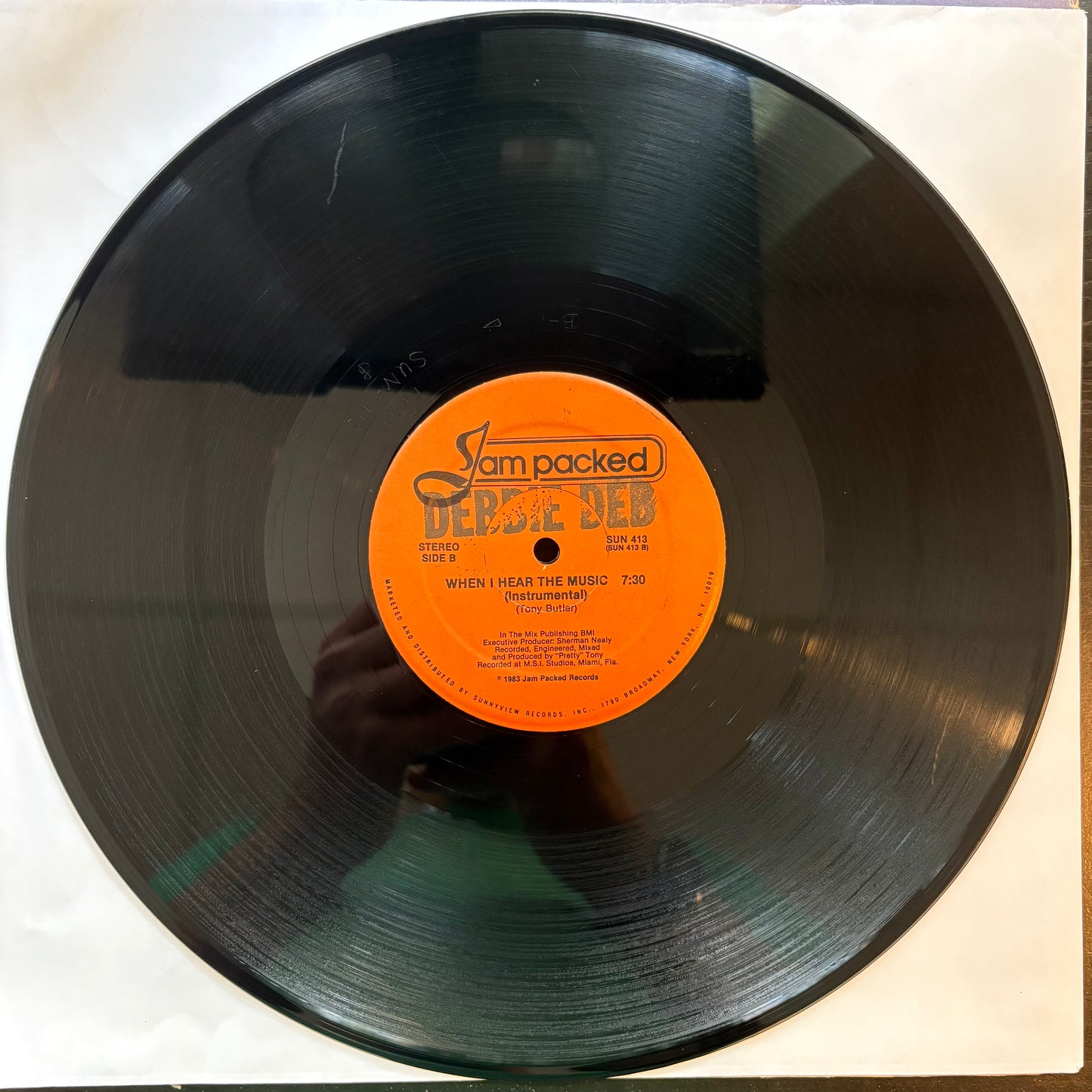 Debbie Deb, "When I Hear the Music" (12") [VG Used]