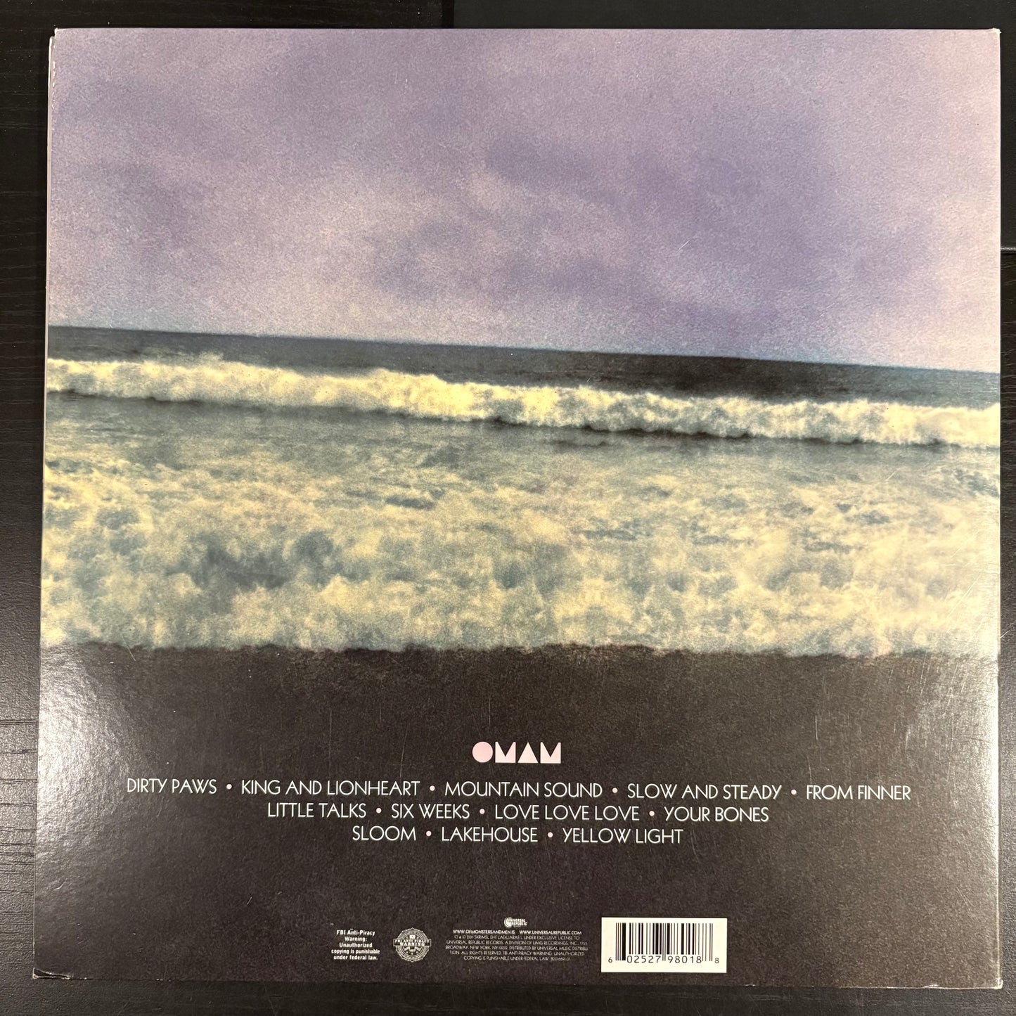 Of Monsters & Men, "My Head Is An Animal" (Pink Vinyl) [VG+ Used]