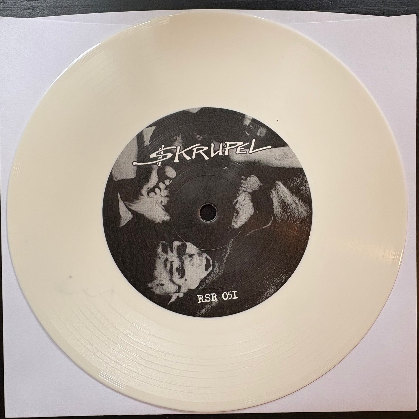 Phobia / Skrupel, "Another Four Years of Murder" (7") (White Vinyl) [EX Used]