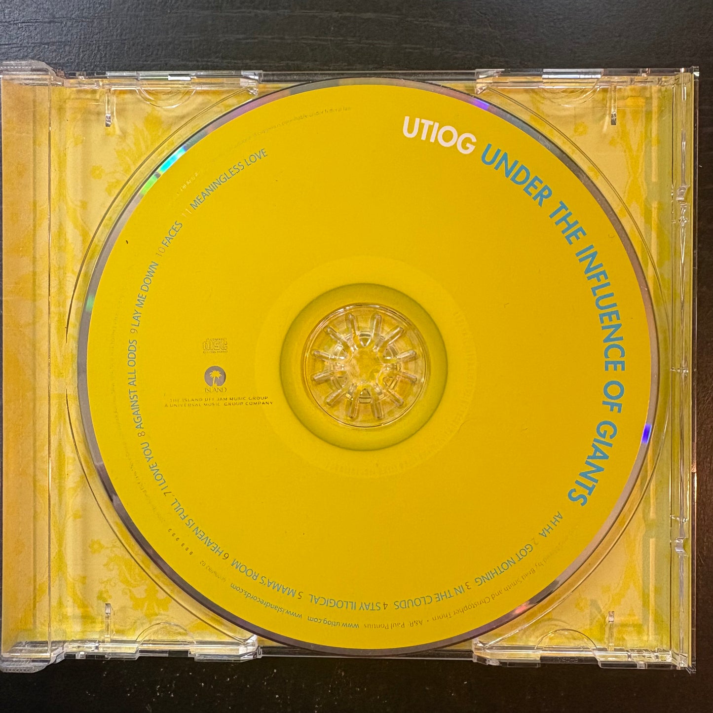 Under the Influence of Giants, "Under the Infuence of Giants" [Used CD]