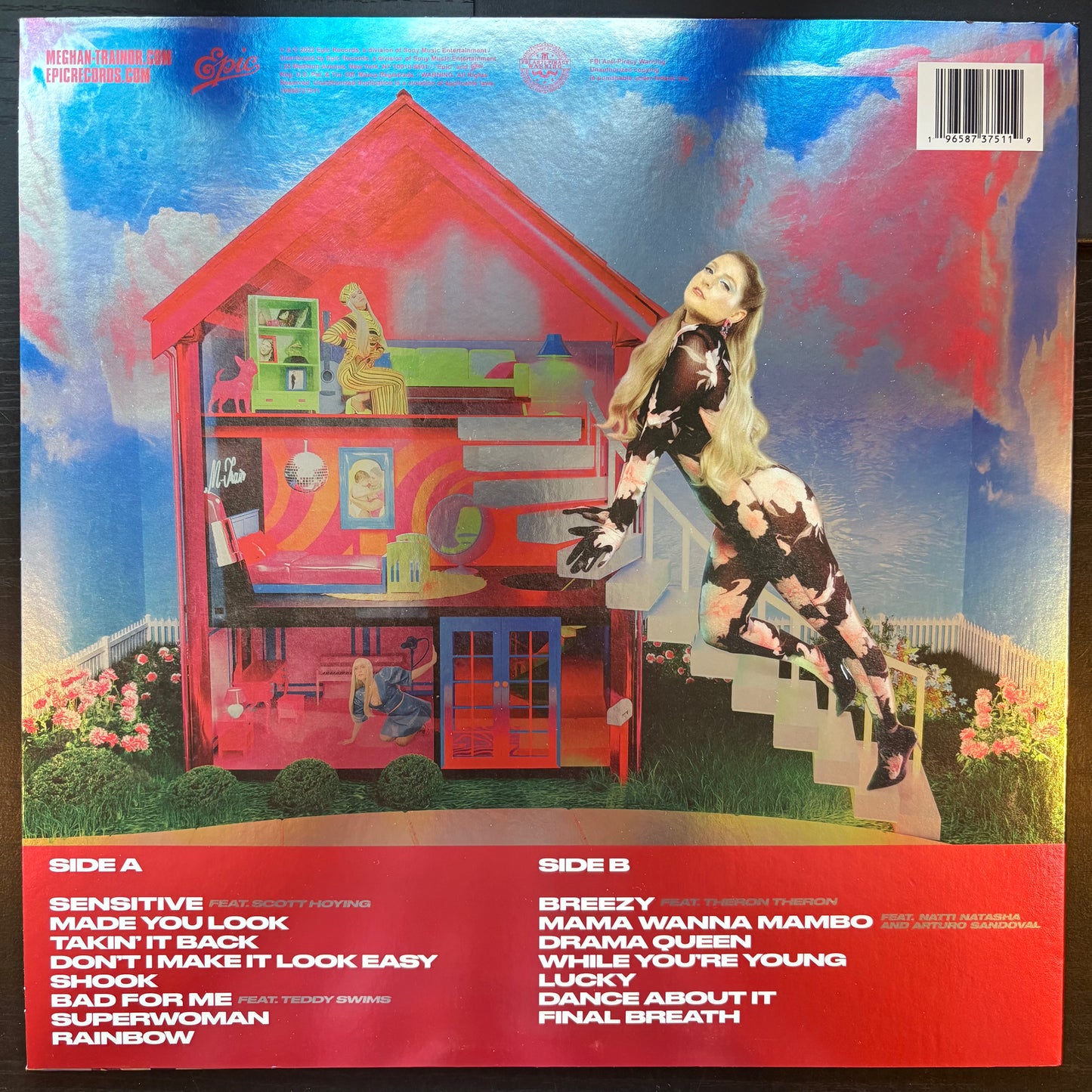 Meghan Trainor, "Takin' It Back" [VG+ Used]