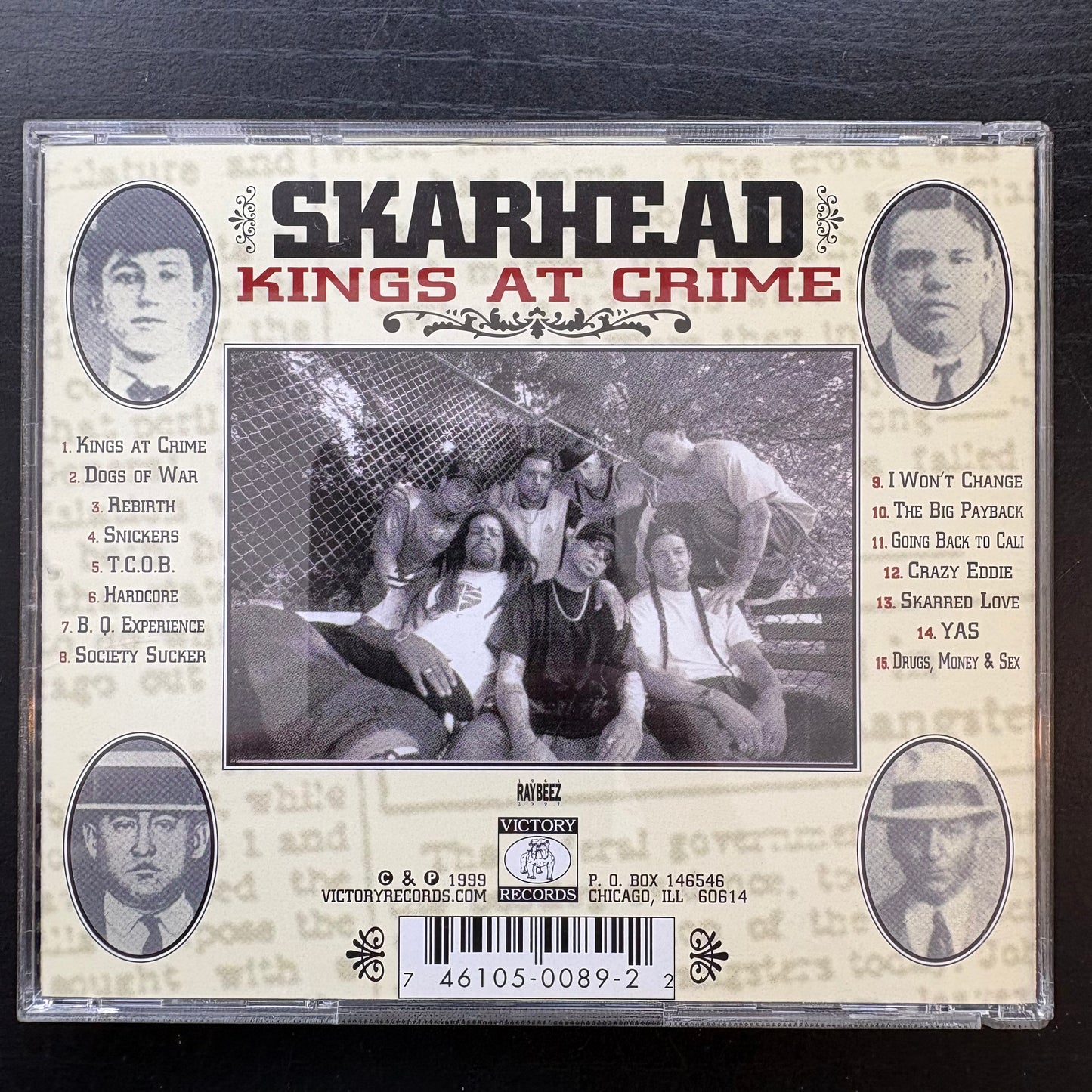 Skarhead, "Kings at Crime" [Used CD]