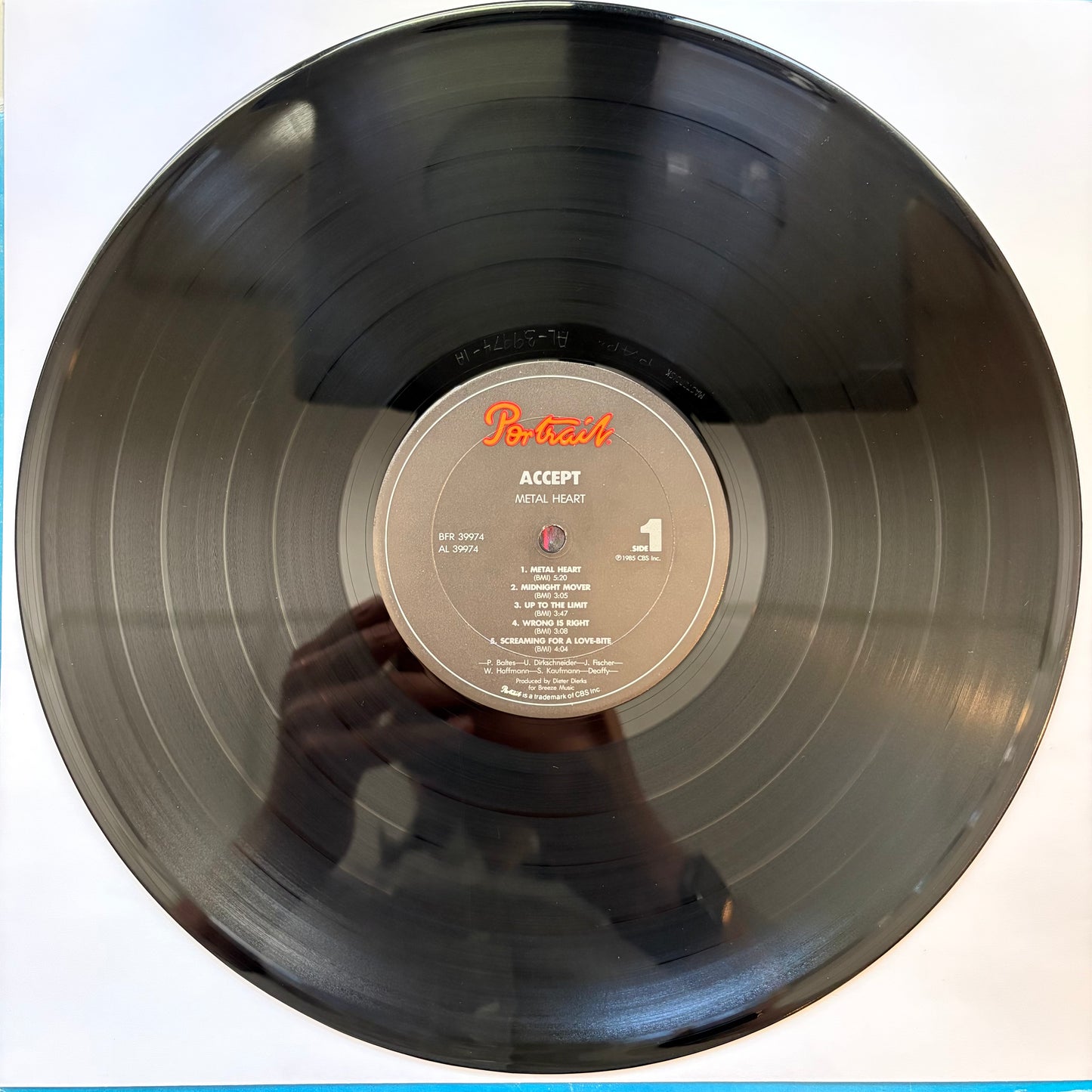Accept, "Metal Heart" [VG Used]