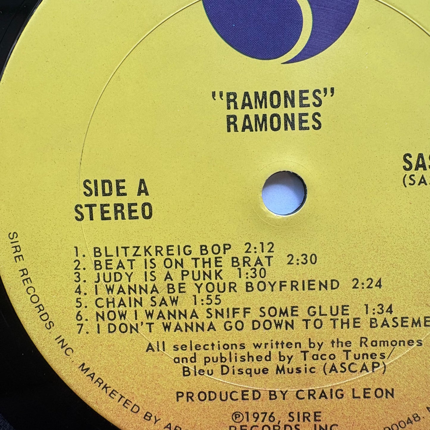 Ramones, "Ramones" [VG Used]