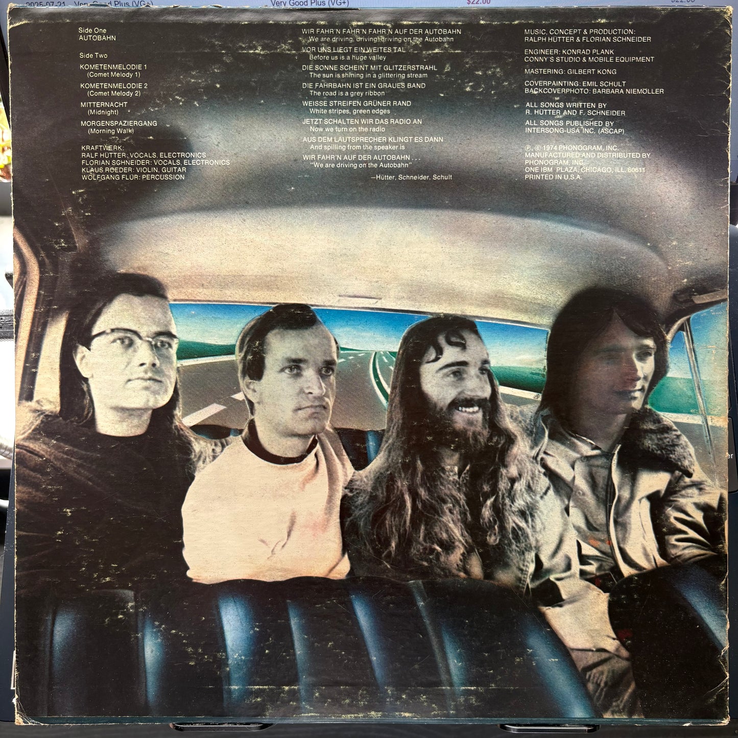 Kraftwerk, "Autobahn" [VG- Used]