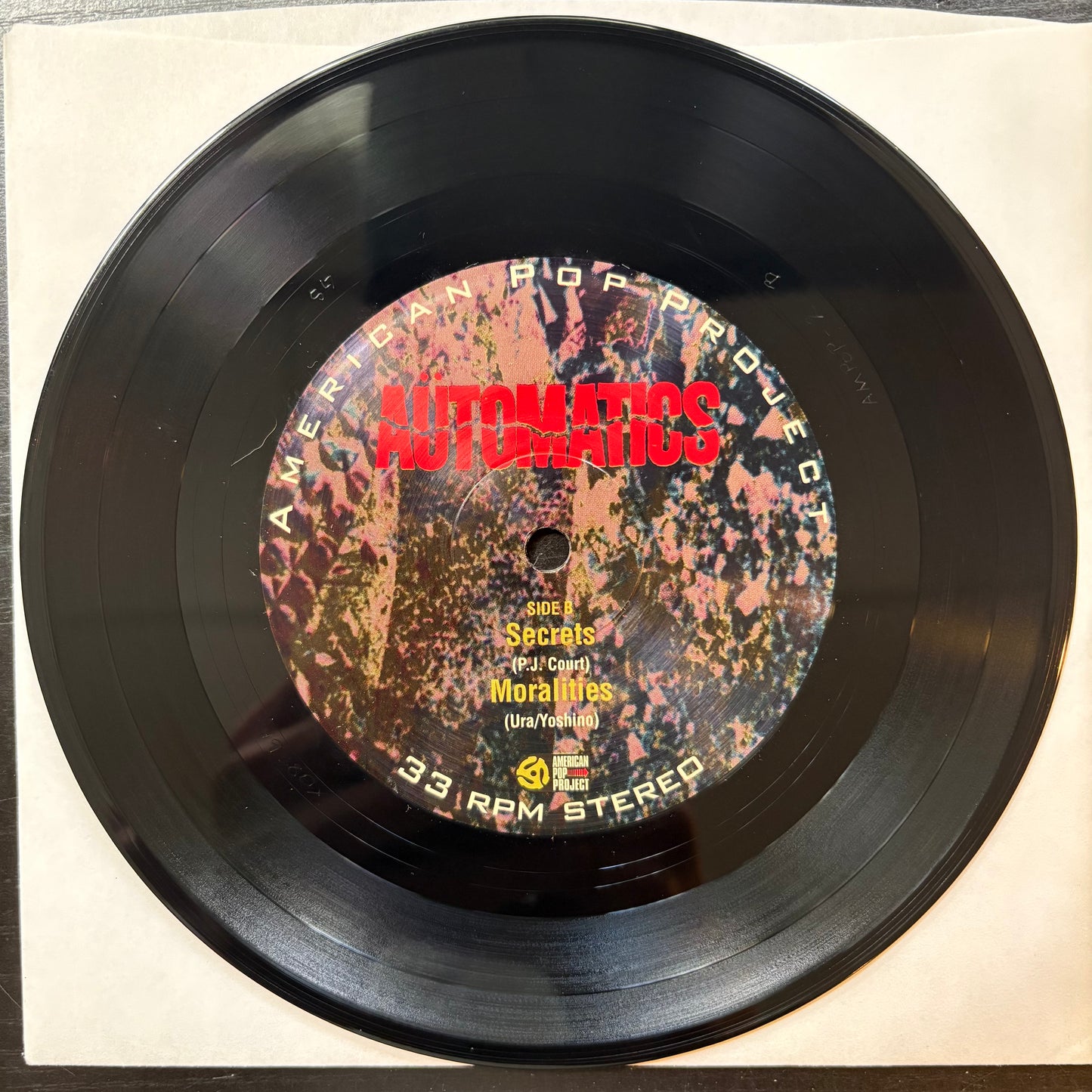 Automatics, "I Wish" (7") [VG+ Used]