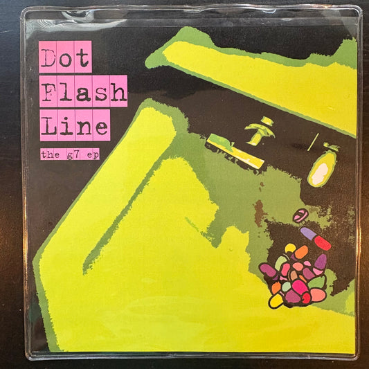 Dot Flash Line, "The G7 EP" (7") (Blue Vinyl) [VG Used]
