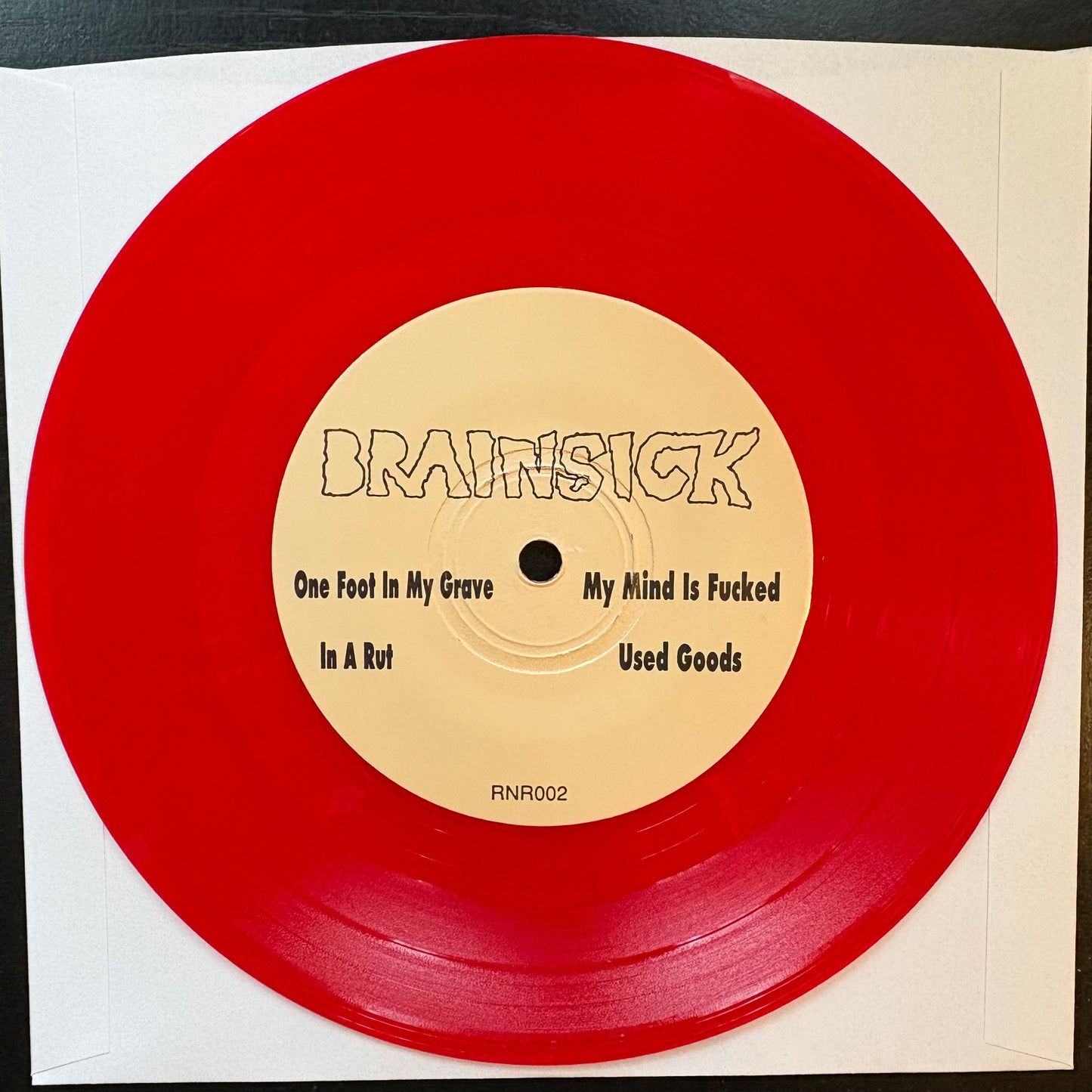Brainsick, "Join the Brainsick" (7" EP) (Red Vinyl) [VG+ Used]