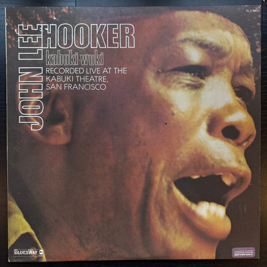 John Lee Hooker, "Kabuki Wuki" (Promo) [VG+ Used]