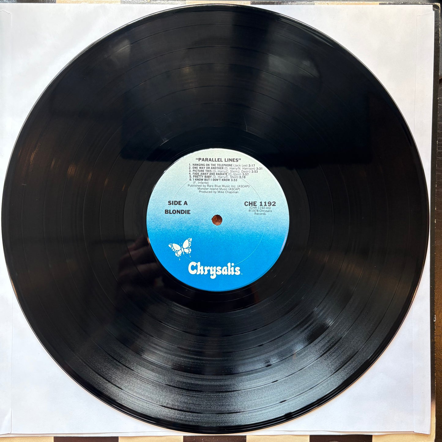 Blondie, "Parallel Lines" [VG+ Used]