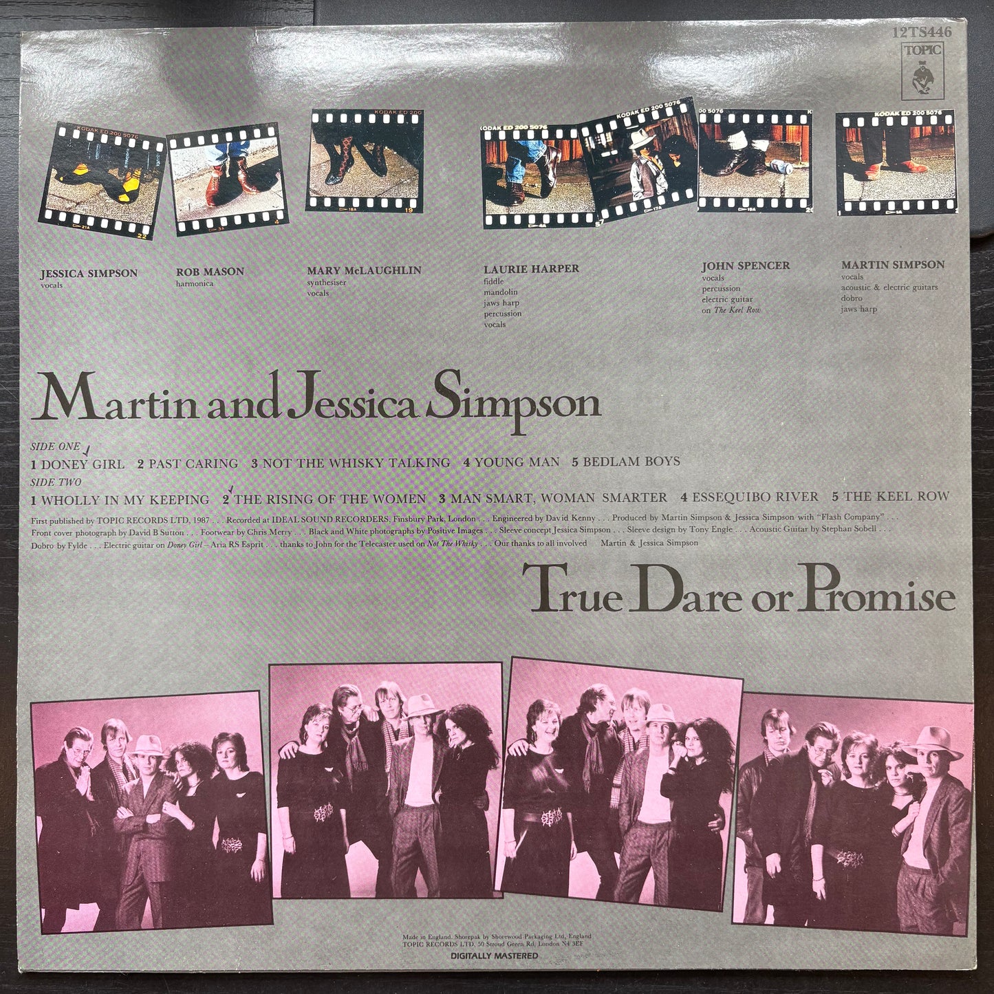 Martin and Jessica Simpson, "True Dare or Promise" [VG Used]