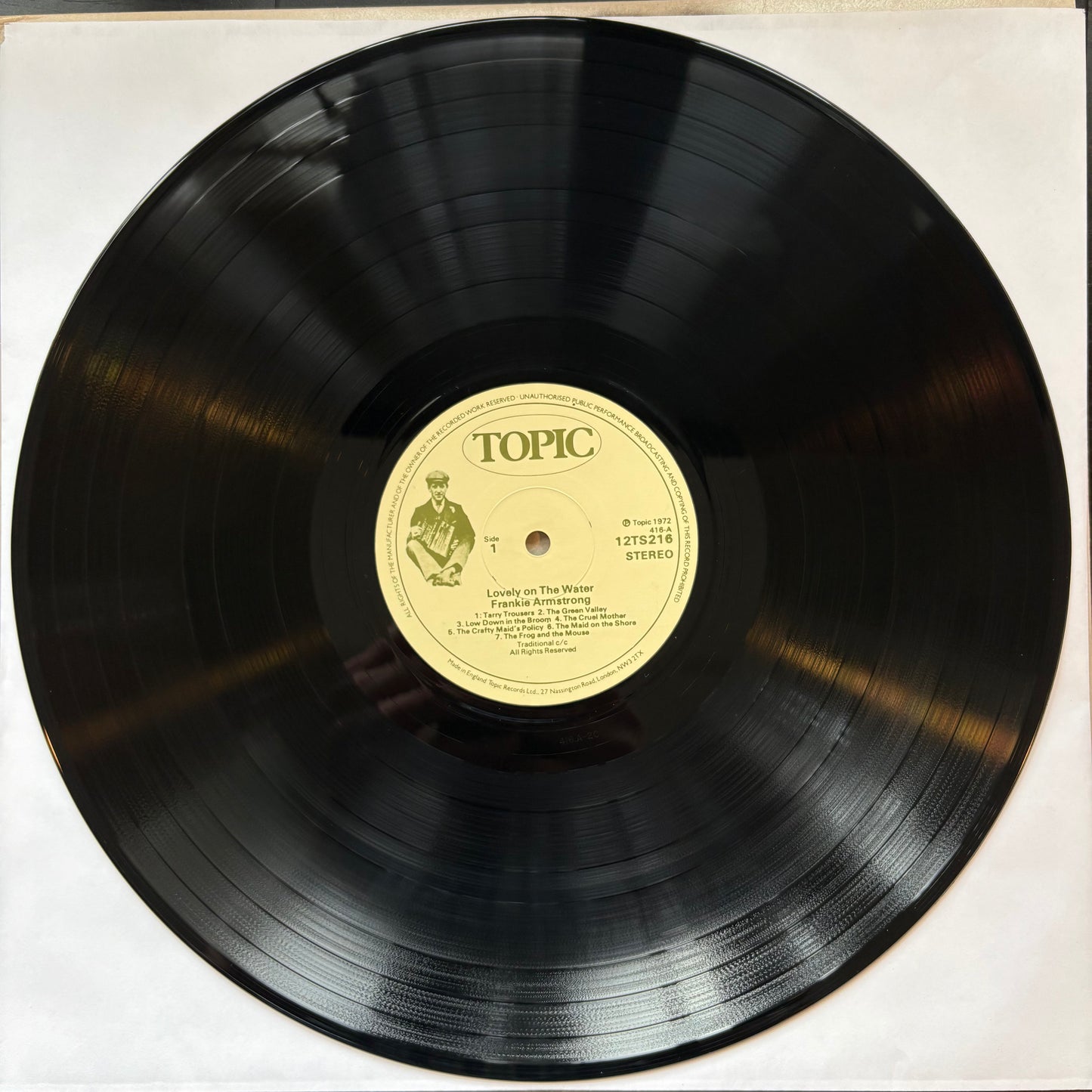 Frankie Armstrong, "Lovely on the Water" [VG Used]