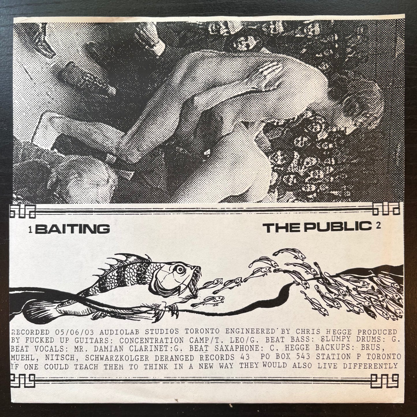 Fucked Up, "Baiting the Public" (7") [VG+ Used]