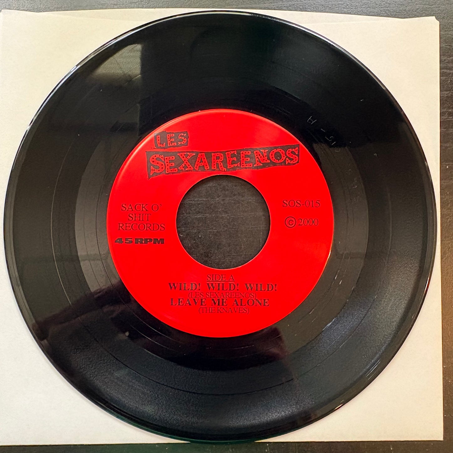 Les Sexareenos, "Finger Party!" (7") [EX Used]