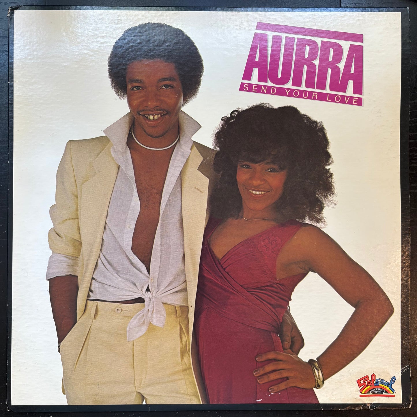 Aurra, "Send Your Love" (LP) [VG+ Used]