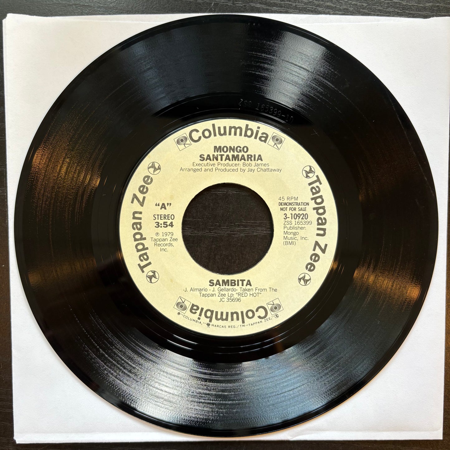Mongo Santamaria, "Sambita" (Promo 7") [VG Used]