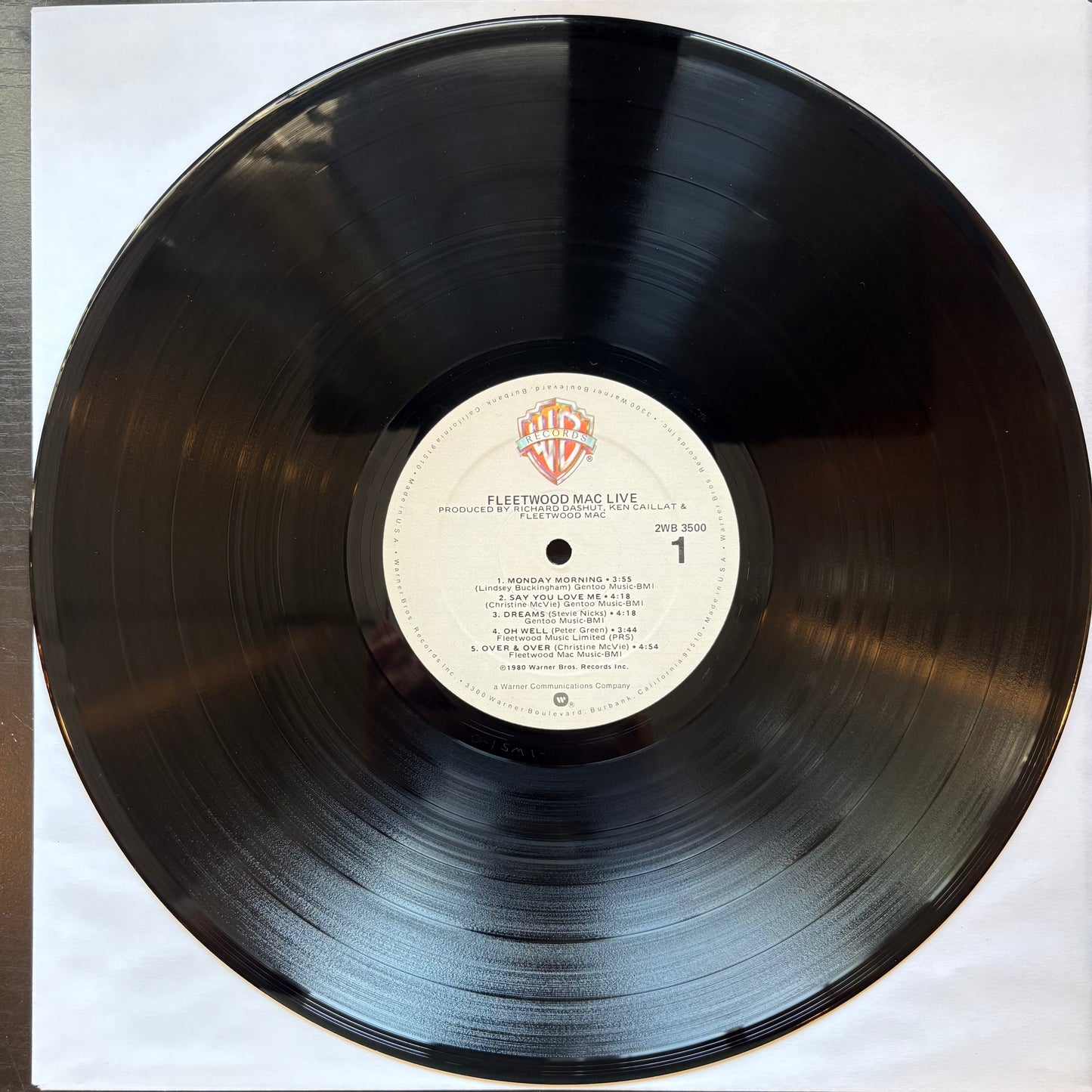 Fleetwood Mac, "Fleetwood Mac Live" [VG+ Used]
