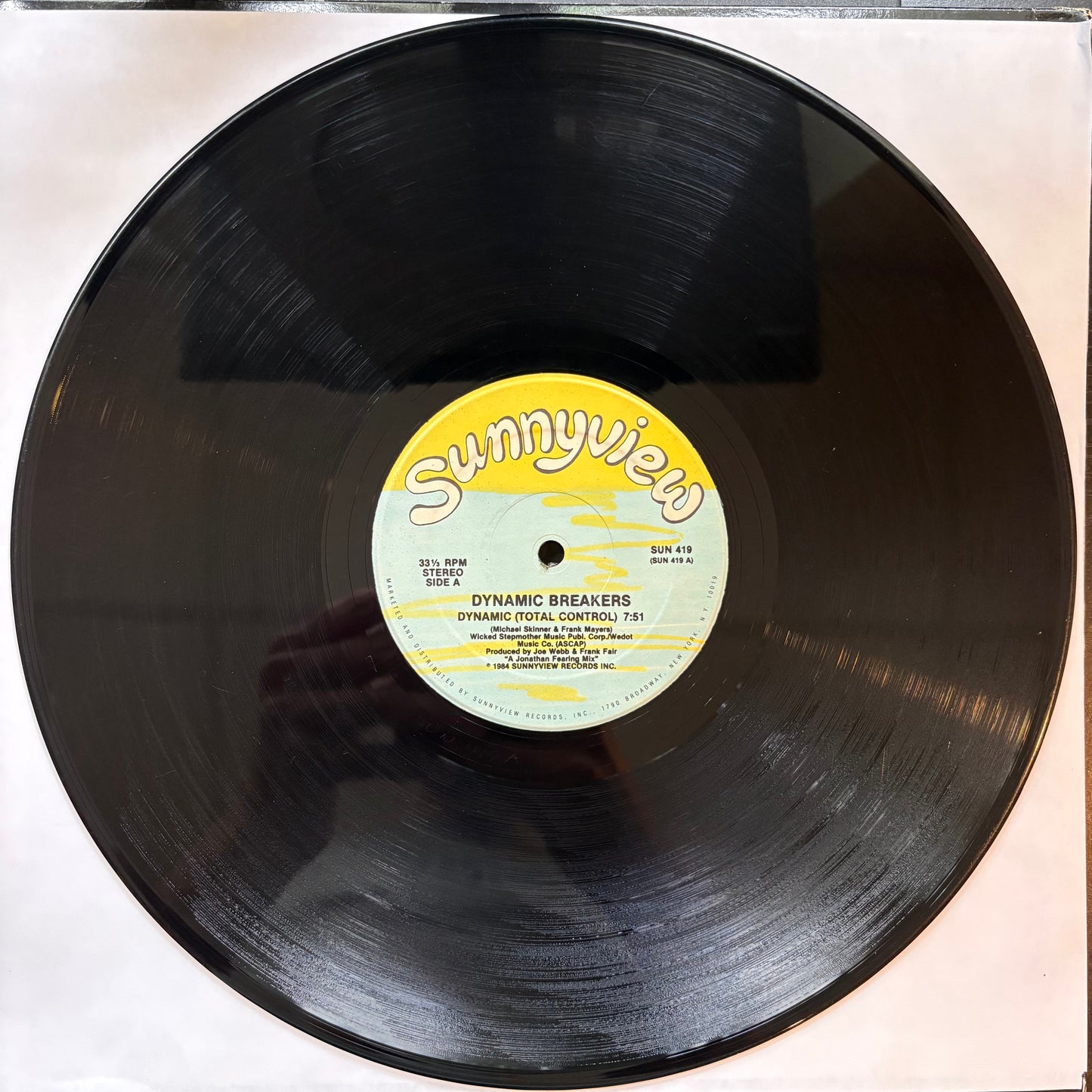 Dynamic Breakers, "Dynamic (Total Control)" (12") [VG- Used]